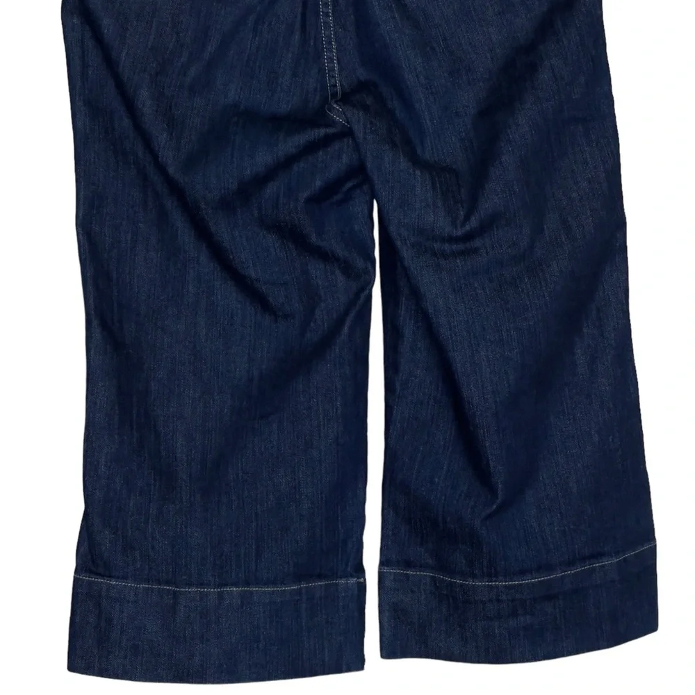 Level 99 Capri Dark Blue Cropped Size 27 Jeans - Picture 9 of 10